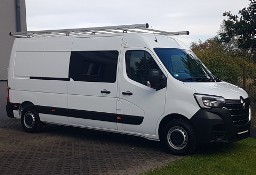 Renault Master 7OSÓB L3H2 BRYGADÓWKA DŁUGI WYSOKI KLIMA WEBASTO BAGAŻNIK DACHOWY