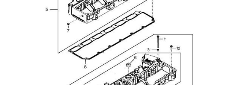 RE536485 John Deere 8345R - Kolektor wlotowy-1