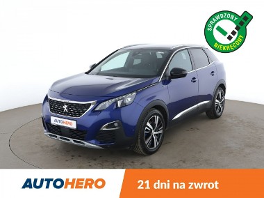 Peugeot 3008 II FV23%, półskóra, full LED, navi, klima auto, kamera i czujniki parko-1