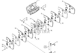 New Holland T6090 Zaczep 86403175