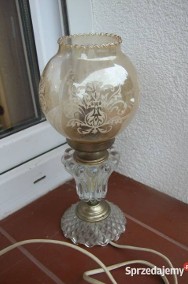 stara szklana lampa -lampka-3