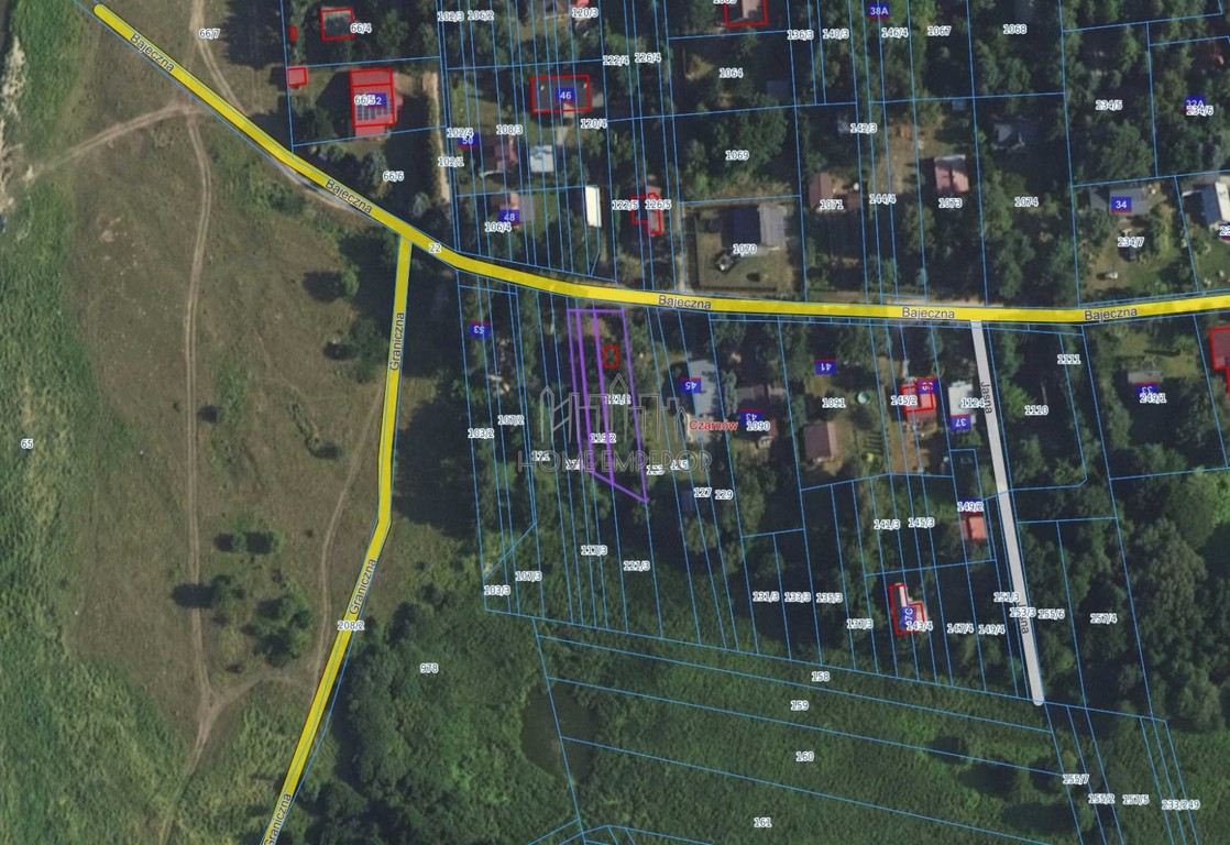 Działka na sprzedaż, 657 m², Dąbrówka Czarnów - Widok 4