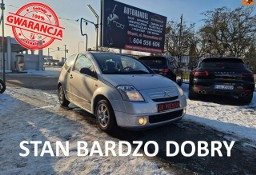 Citroen C2 1.1 BENZYNA 60 KM, Klimatyzacja, Alufelgi, Isofix, Dwa Klucze, Metal