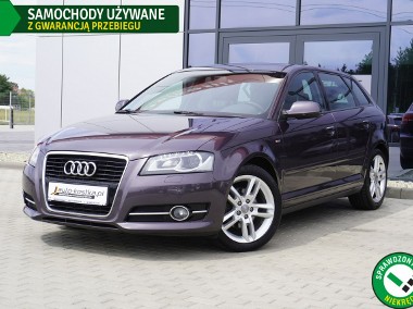 Audi A3 II (8P) 2 kompl.kół! Navi, Xenon, Czujniki, Półskóra, Grzane fotele GWARANCJ-1