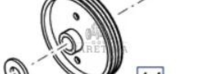 New Holland CR9080 Koło Pasowe Napędu Podajnika CZĘŚCI 84069741-1