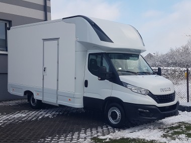 KONTENER NISKOPODŁOGOWY 4,43x2,23x2,42 SKLEP BAR FOODTRUCK KAMPER-1