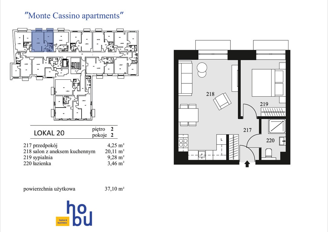 Monte Cassino Apartments - apartament nr 20, Świnoujście