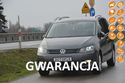 Volkswagen Sharan II 2.0 TDI DSG automat xenon kamera 6 osobowy gwarancja przebiegu hak