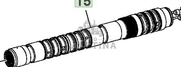 John Deere IVT AUTOPOWER 6820 6920 6920S Wał CZĘŚCI L156676-1