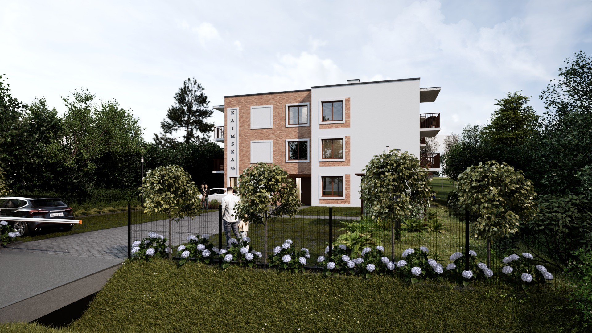 Apartament Kaimska 15 z balkonem