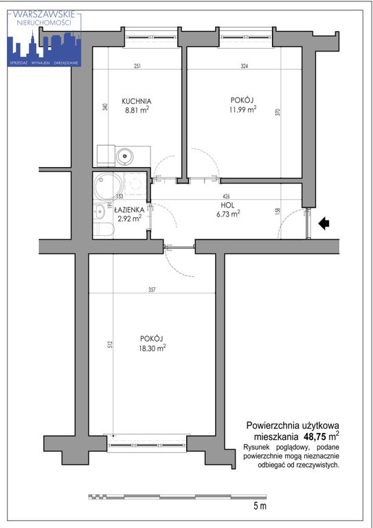 Ciekawe mieszkanie blisko metra - Widok 2