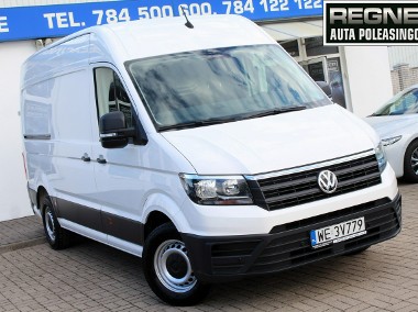 Volkswagen Crafter SalonPL FV23% 140KM L3H3 Bluetooth Podgrzewana szyba Parktronik-1