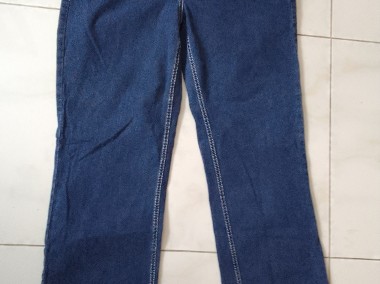 Spodnie damskie jeansowe r. 44  z elastanem,  w pasie 86cm.-1