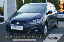 SEAT Alhambra II w automacie z jasnym wnętrzem i siedmioma miejscami, f-ra vat 23%,