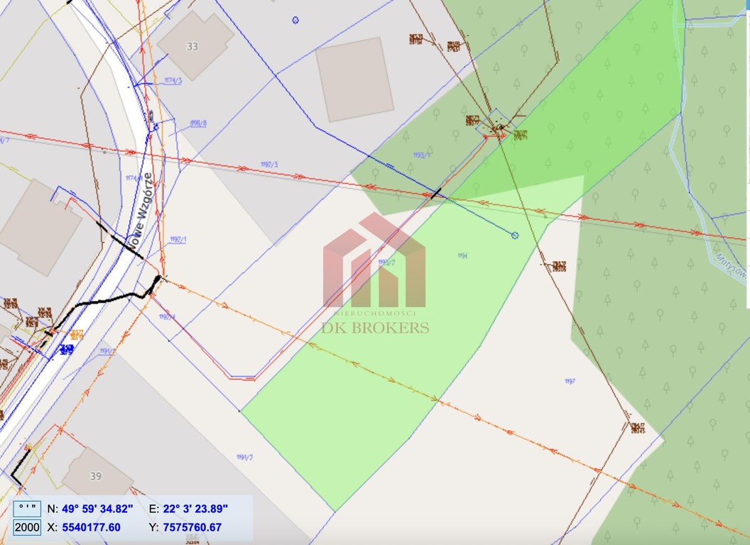 Działka z widokiem na panoramę Rzeszowa Matysówka - Widok 6