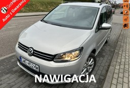 Volkswagen Touran II 5 miejsc, podg. fotele, klimatronik, nawigacja, wymieniony rozrząd