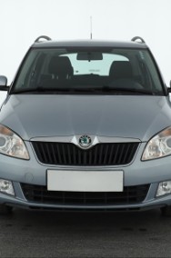 Skoda Fabia II , Salon Polska, Serwis ASO, Klima, Parktronic,ALU-2