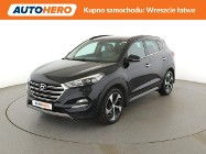 Hyundai Tucson III szyber, el. fotele, skóra, navi, kamera, el. klapa, hak, automat