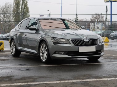 Skoda Superb III , Salon Polska, Automat, Skóra, Navi, Xenon, Bi-Xenon,-1