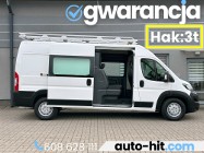 Peugeot Boxer Doka 6 miejsc Bagażnik Hak:3t 163KM Irej:01.2019r /www.auto-hit.com