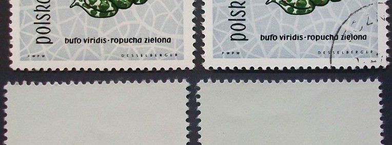 Znaczki polskie rok 1963 Fi 1253 odcienie - 2 znaczki-1