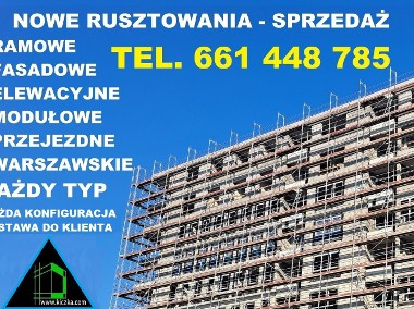 Rusztowanie Rusztowania Ramowe Typ Plettac Baumann - 3045m2 - Możliwy LEASING-1