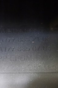 MERCEDES A Klasa A177 ZDERZAK TYŁ SEDAN A1778850703 A1778852103 Niebieski-2