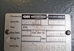 Walterscheid &amp; Sauer Bibus ICVD GT-S1N-233V-118 części claas scorpion 6030