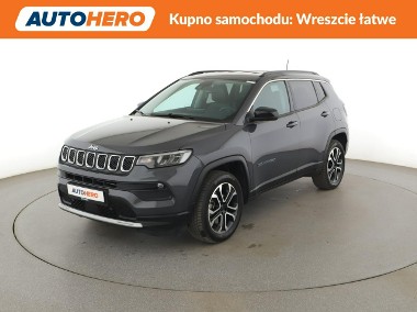 Jeep Compass II FV23 phev full led automat kamera skóra acc auto klima grzane fotele-1