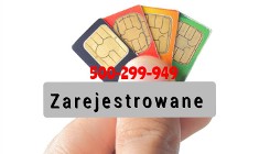 Działające karty SIM - Zarejestrowane karty SIM - Czeskie karty aktywne  Prepaid