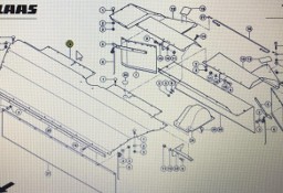 CLAAS 00 0922 988 2/CLAAS Corto blacha osłony przedniej