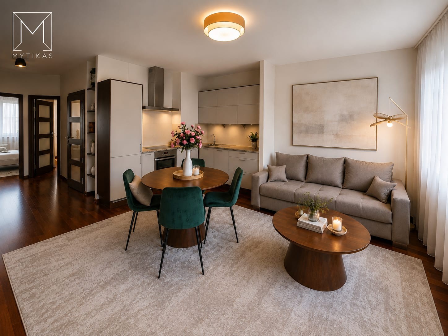 PRZESTRONNE 3 POKOJE NA KABATACH | 62 M² | 2 BALKONY | GARAŻ | LAS KABACKI | METRO