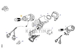 Fendt 828 Vario - przełącznik zespolony G931901020032