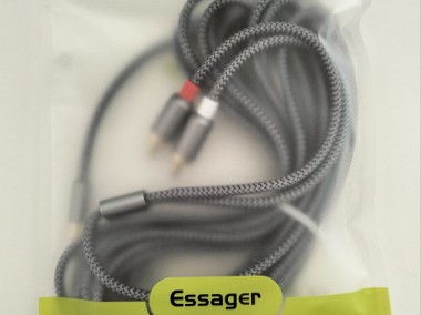 Audio Kabel Essager 2x RCA Minijack 3.5 -1