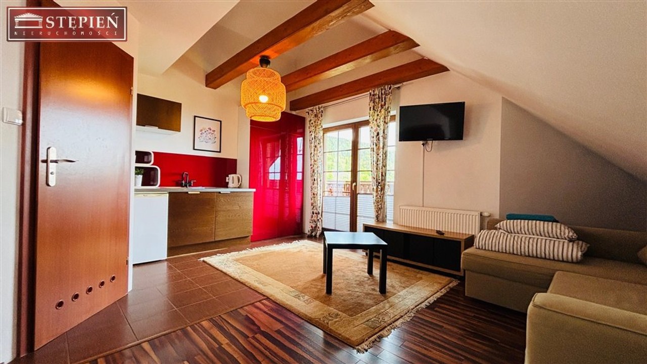 Apartament dwupoziomowy z widokiem na Karkonosze - Więcej