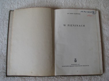 W Pieninach - Jan Jerzy Karpiński 1957r -1