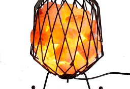 Lampa Solna w Metalowym Koszu – Z Siatki