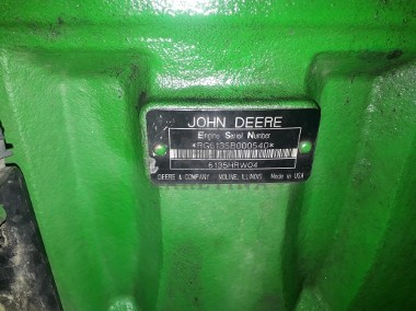 John Deere 13,5L - Dz114431 | Re522871 | Dz114764 | Re53654 | Re 484419 | Re 500657-1