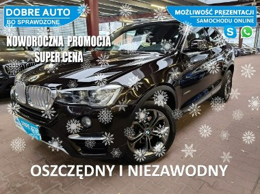 BMW X4 I [F26] 2.0 190KM xDrive Automat, Skóra, Navi, Kamera, Grzane Fotele,FV23%-1