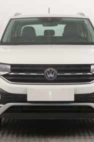 Volkswagen T-Cross , Salon Polska, Skóra, Navi, Klimatronic, Tempomat,-2