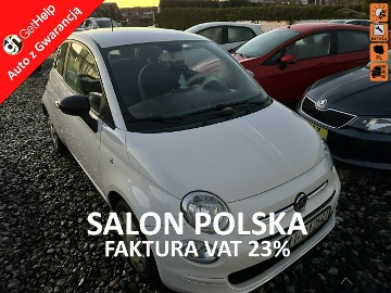 Fiat 500 Polski salon, 2 wł., symboliczny przebieg, klimatyzacja, idealny sta