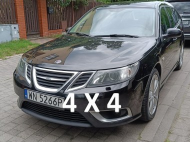 Saab 9-3 II 9-3X SportKombi V6 2,8 Turbo 280 KM Aero XWD ,bezwypadkowy,stan bardzo-1