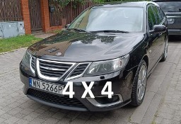 Saab 9-3 II 9-3X SportKombi V6 2,8 Turbo 280 KM Aero XWD ,bezwypadkowy,stan bardzo