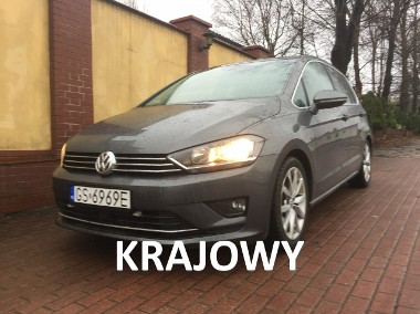 Volkswagen Golf Sportsvan I 1.4 benzyna bezwypadkowy szklany dach-1