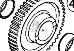 CLAAS Jaguar 970 Koło Czołowe Skrzyni Biegów 0007685101 00 0768 510 1