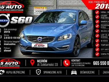 Volvo S60 II 2,0D3 150KM Lift/Ledy/Navi/Xenony/Pod.Fotele/PDC/Serwisowany/Alu18-1