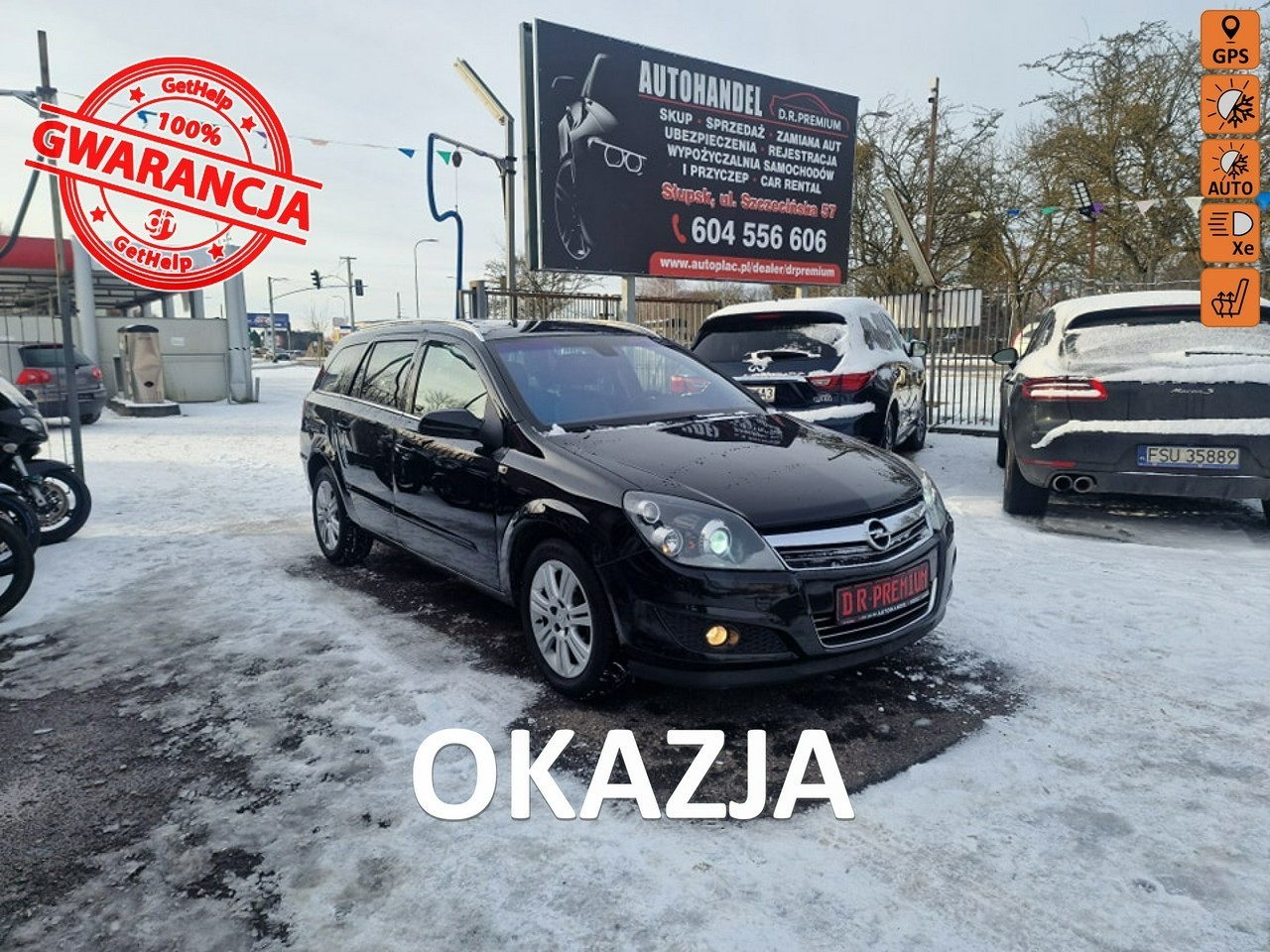 Opel Astra H 1.7 CDTI 110 KM, Klimatyzacja, Alufelgi, Komputer, Xenon, Tempomat