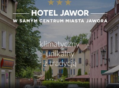 Klimatyczny, unikalny i z tradycją HOTEL JAWOR ***-1