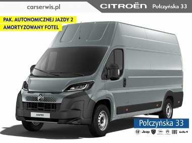 Citroen Jumper Furgon L4H3 2.2 180KM AT8 17m3|Pak. Autonomicznej Jazdy2, Amort. Fot-1