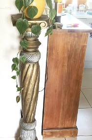 Klasyczna Drewniany kwietnik - kolumna 120cm-2
